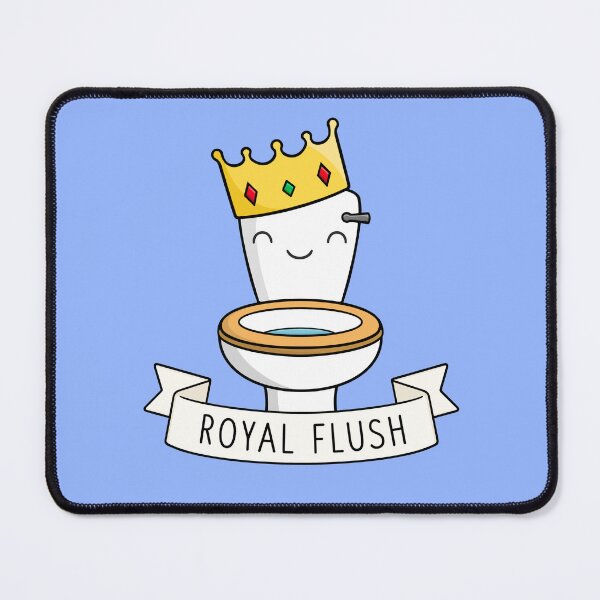 Item preview, Royal Flush  - Cute Poker Design designed and sold by BaconPancakes21.