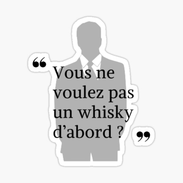 Vista previa del artículo con la obra «¿No quieres un whisky primero? - cita La ciudad del miedo», diseñado y vendido por Studio RTN.
