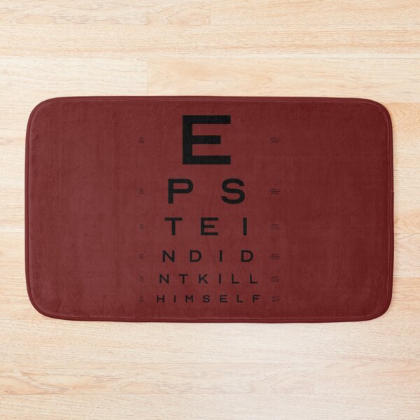 Item preview, EPSTEIN DIDNT KILL HIMSELF - EYE CHART   designed and sold by XMakena.