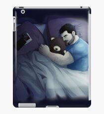 lonely with bear iPad Case/Skin