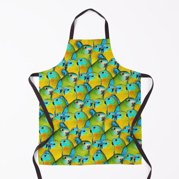 Item preview, Turquoise Parakeet Parrot Bird Pattern designed and sold by Alienphysique.