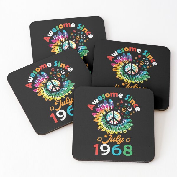 Item preview, Funny Birthday Quote, Awesome Since July 1968, Retro Birthday designed and sold by Estrytee.