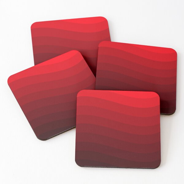 Item preview, Wavy Faded Red Color designed and sold by KheinJohn.