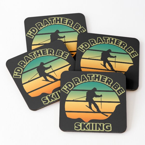 Item preview, I'd Rather Be Skiing, Gift For Skiing Lovers designed and sold by Sasikharn.