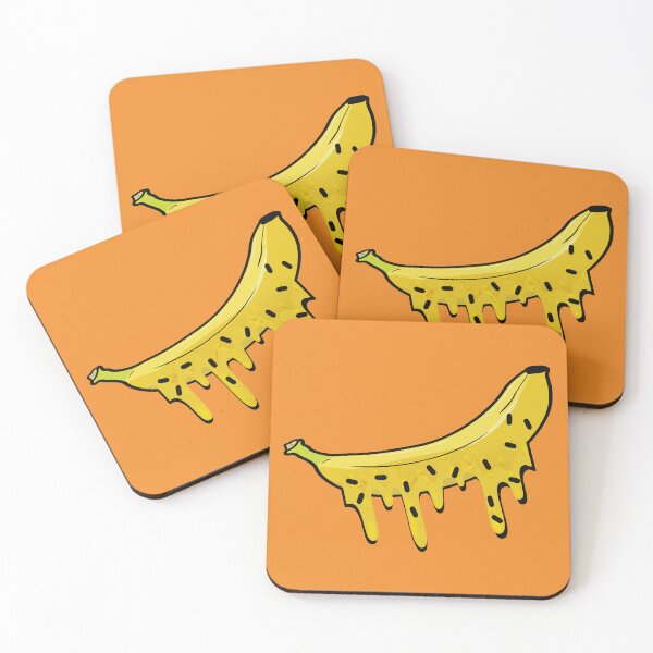 Item preview, Melting donut banana with sprinkles designed and sold by Donutlovers.