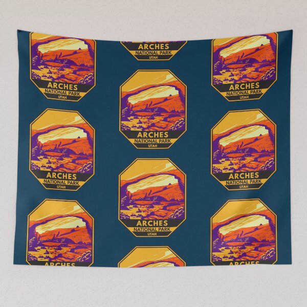 Item preview, Arches National Park Utah Sunset designed and sold by KrisSidDesigns.