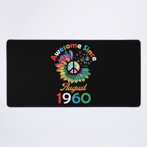Item preview, Funny Birthday Quote, Awesome Since August 1960, Retro Birthday designed and sold by Estrytee.