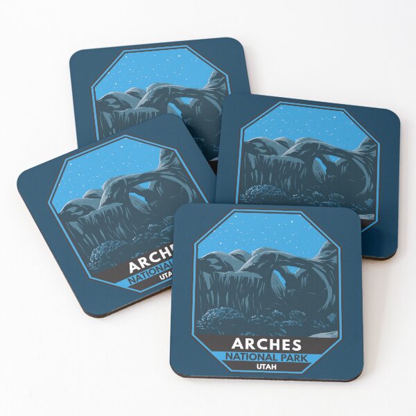 Item preview, Arches National Park Utah Night designed and sold by KrisSidDesigns.