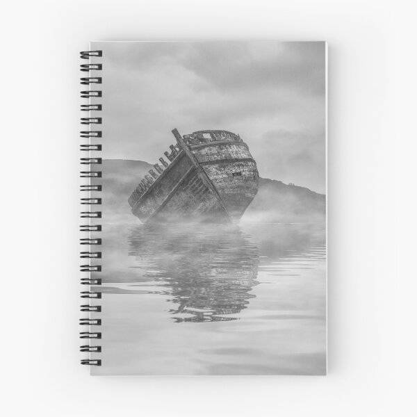 Item preview, Shipweck in Monochrome  designed and sold by Chris V Evans.
