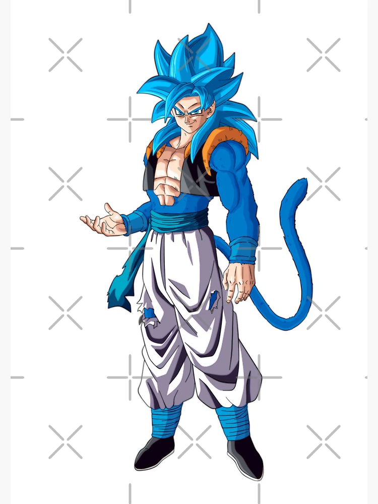 Gogeta SSJ4 SSJ Blue - DempseyJ Illustrations