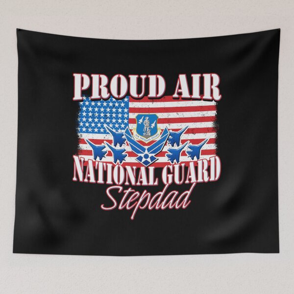 Item preview, Proud Air National Guard Stepdad USA Fathers Day Men designed and sold by willielmack.