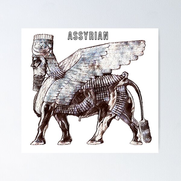 Item preview, Assyrian Lamassu designed and sold by doniainart.