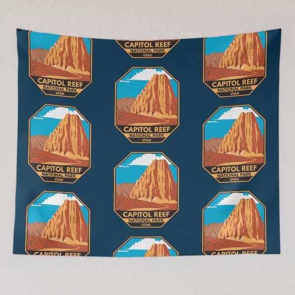 Item preview, Capitol Reef National Park Utah Cathedral Valley Loop designed and sold by KrisSidDesigns.