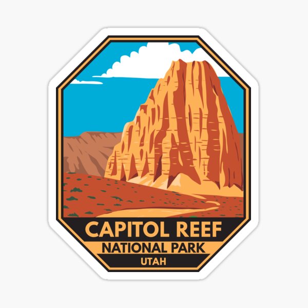 Item preview, Capitol Reef National Park Utah Cathedral Valley Loop designed and sold by KrisSidDesigns.