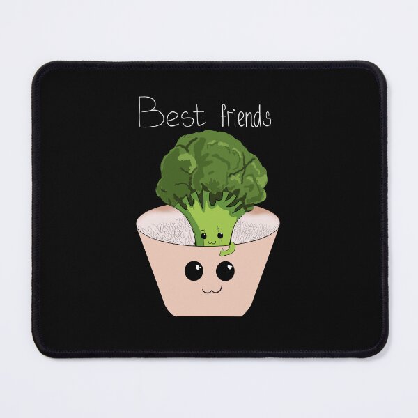 Item preview, Best Friends Cute Broccoli And Rise designed and sold by BigFatMistake.