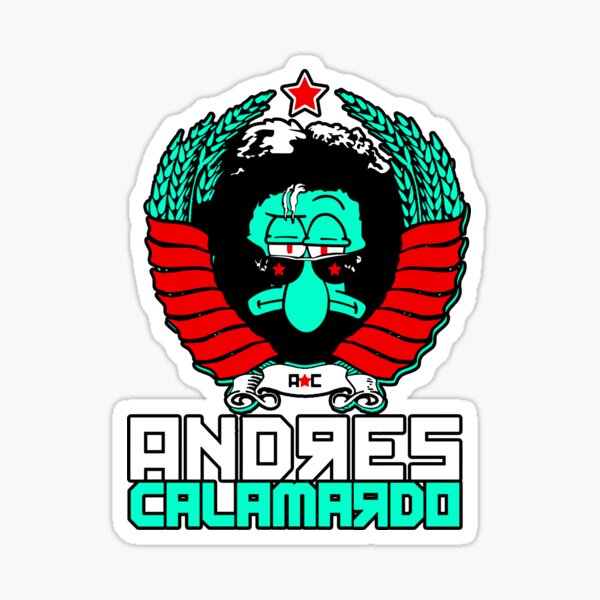 Vista previa del artículo con la obra «Andrés Calamardo», diseñado y vendido por goatxa.
