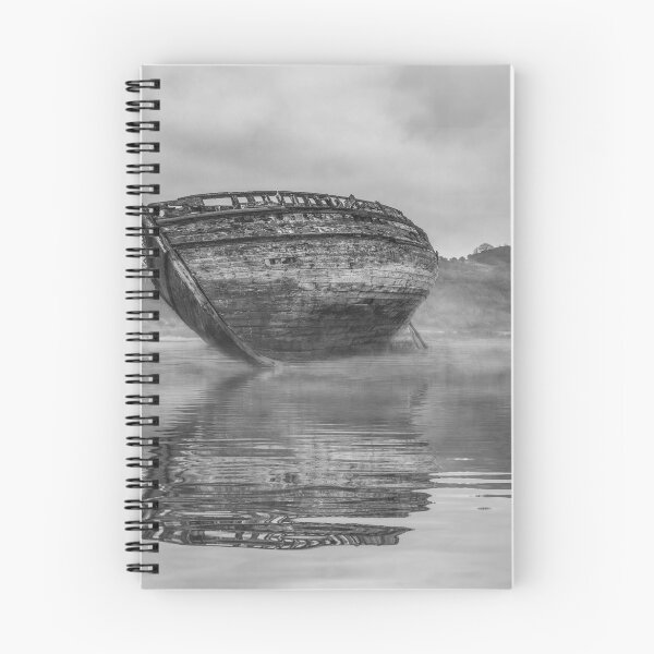 Item preview, Shipwreck reflections in Monochrome  designed and sold by Chris V Evans.