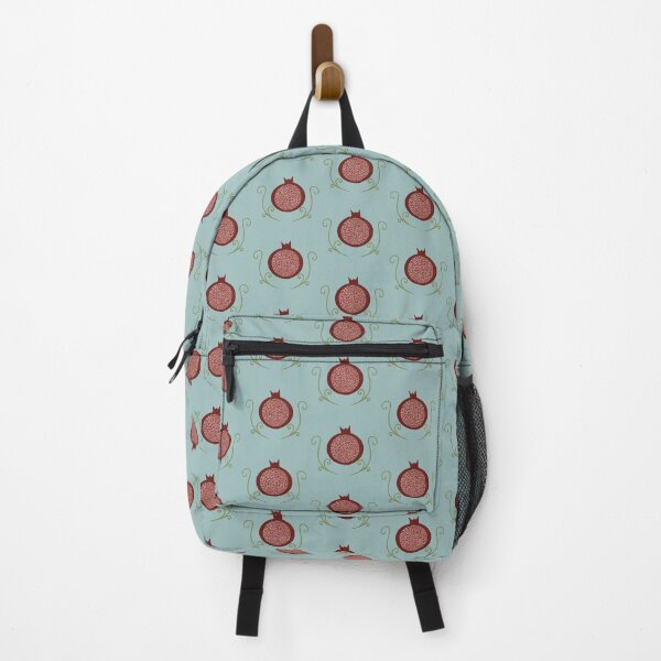 Item preview, Pomegranate crest with winding vines designed and sold by Chana Schwitzer.