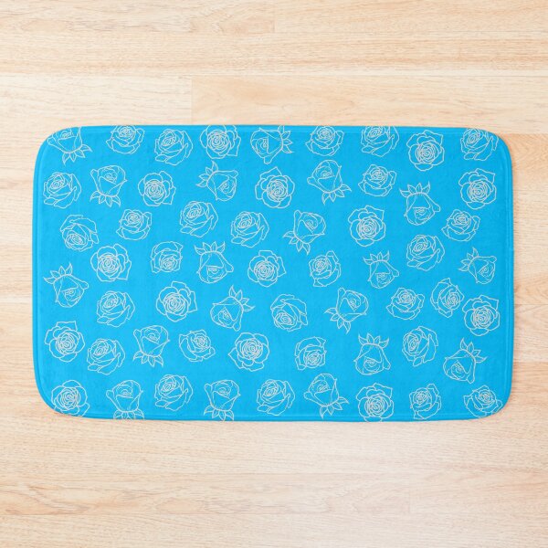Item preview, Roses pattern, deepskyblue,  designed and sold by LuFilu.