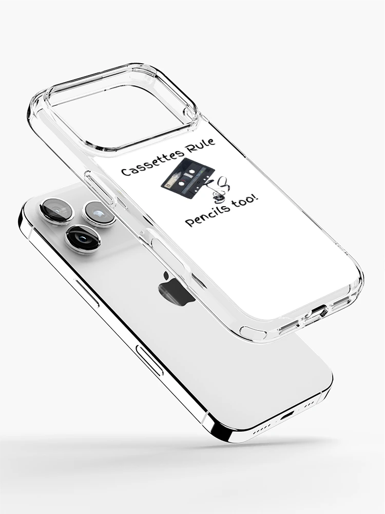 Thumbnail 2 of 5, iPhone Case, Cassettes Rule designed and sold by BubbleTextBox.