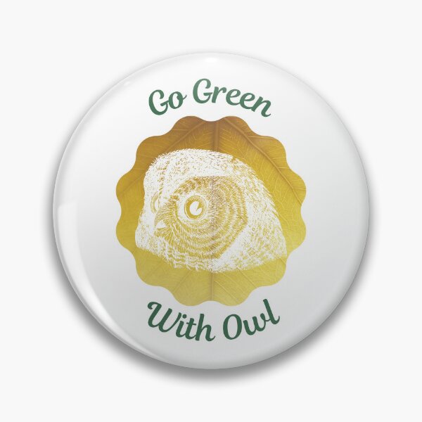 Item preview, Go Green With Owl designed and sold by kucingmaikan.