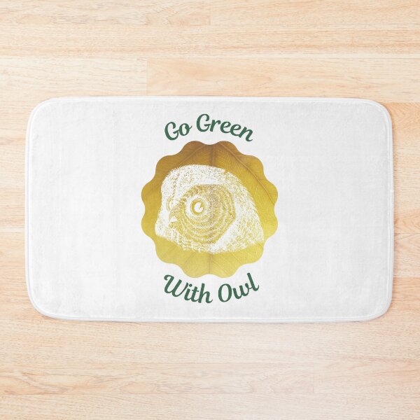 Item preview, Go Green With Owl designed and sold by kucingmaikan.