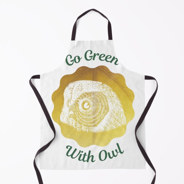 Item preview, Go Green With Owl designed and sold by kucingmaikan.