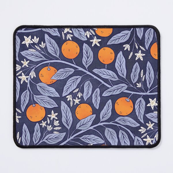 Item preview, Art Nouveau Oranges At Night Pattern designed and sold by DeKoro.