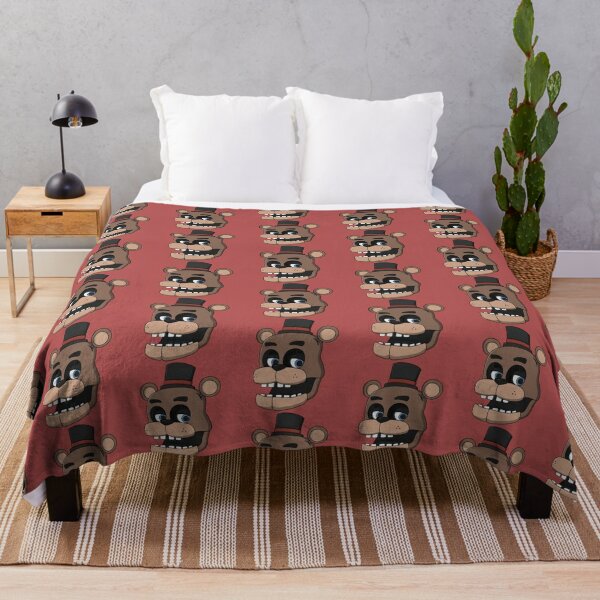 FNaF Bedding Set Freddy Fazbear Chica Foxy Glamrock Quilt Blanket FNaF