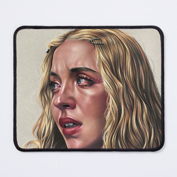 Item preview, Portrait Drawing Cassie (S. Sweeney) Euphoria designed and sold by Munaalunaa.