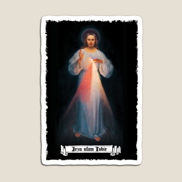 Obraz Miłosierdzia Bożego Jezu Ufam Tobie The Divine Mercy Image Catholic And Christian 2742