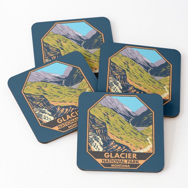 Item preview, Glacier National Park Going to the Sun Road Logan Pass designed and sold by KrisSidDesigns.