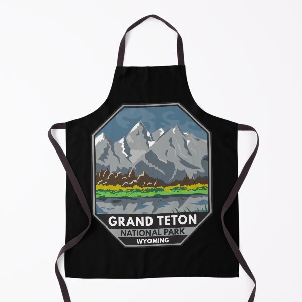 Item preview, Grand Teton National Park Wyoming Emblem designed and sold by KrisSidDesigns.