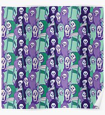 Ghoul Stripes Poster