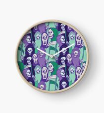 Ghoul Stripes Clock