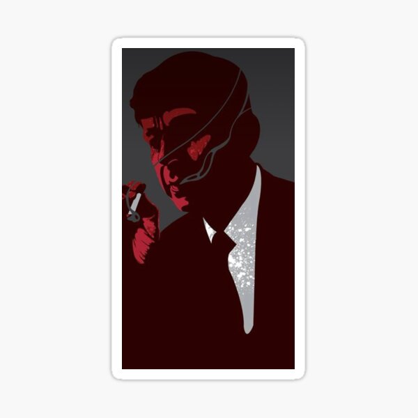 The Smoking Man Sticker