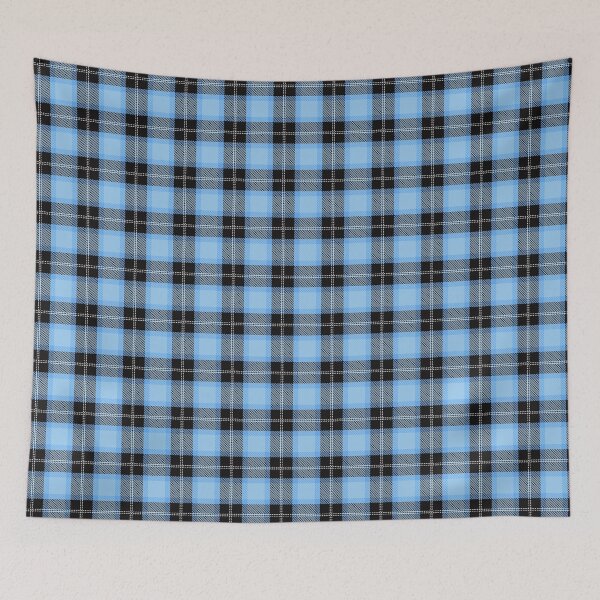 Artikelvorschau, Clan Bell Original schottischer Tartan – Himmelblau entworfen und verkauft von TenOnTen.