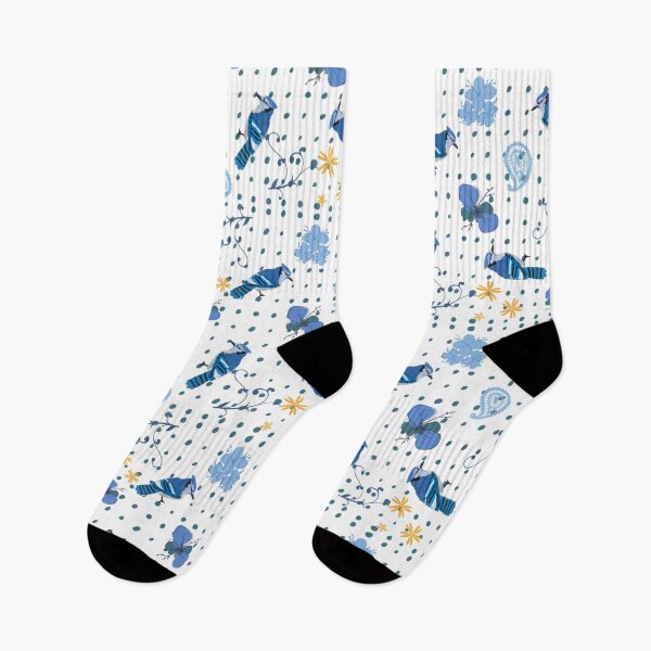 Item preview, Bluejay pattern designed and sold by BirdieMama.