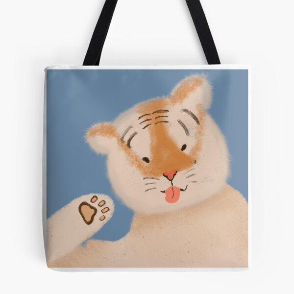 Item preview, playful tiger designed and sold by Enya-Musik.