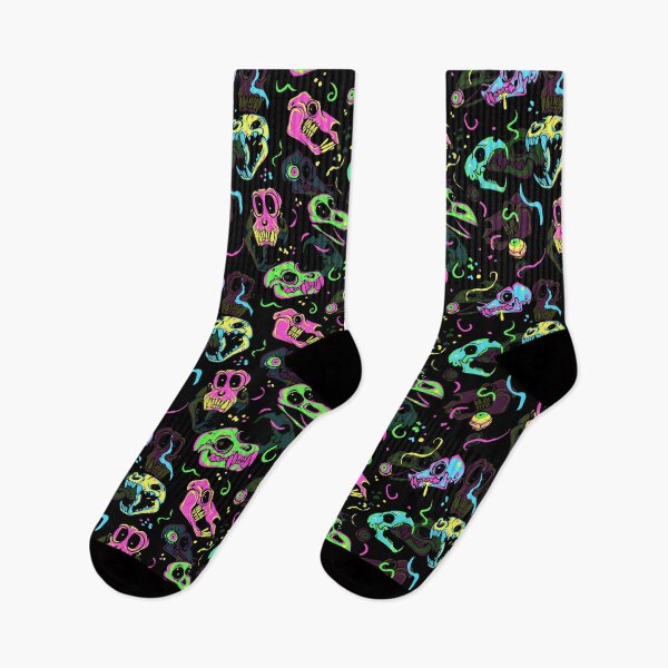 Item preview, Funky Skulls Pattern designed and sold by ReneeV.