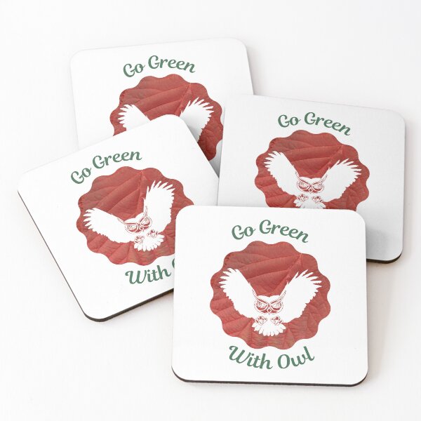 Item preview, Go Green With Owl designed and sold by kucingmaikan.