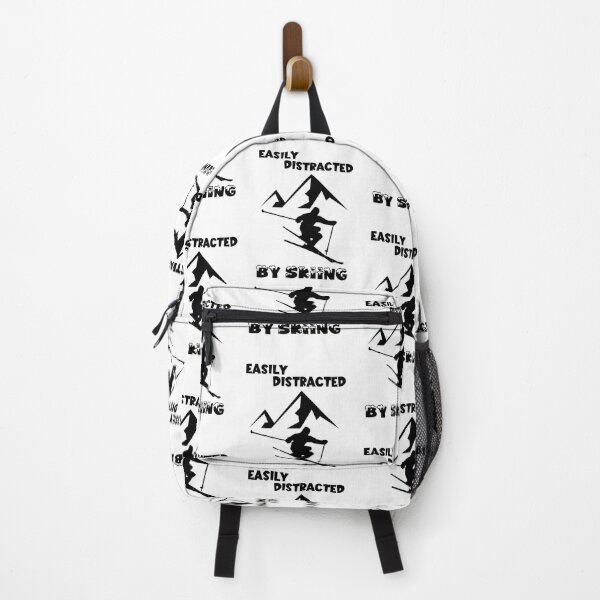 Item preview, Easily Distracted by Skiing, I Love To Ski designed and sold by SportyDogShop.