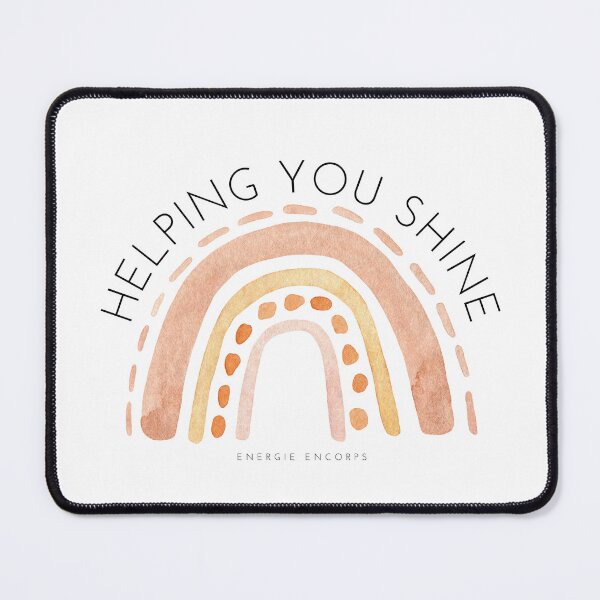 Item preview, Rainbow Helping You Shine -black designed and sold by helpingyoushine.