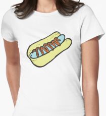Skeeter Hotdog Women's Fitted T-Shirt
