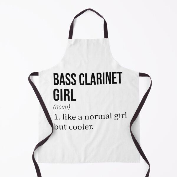 Item preview, BASS CLARINET Girl Like A Normal Girl But Cooler - BASS CLARINET Lover designed and sold by YukiShop.