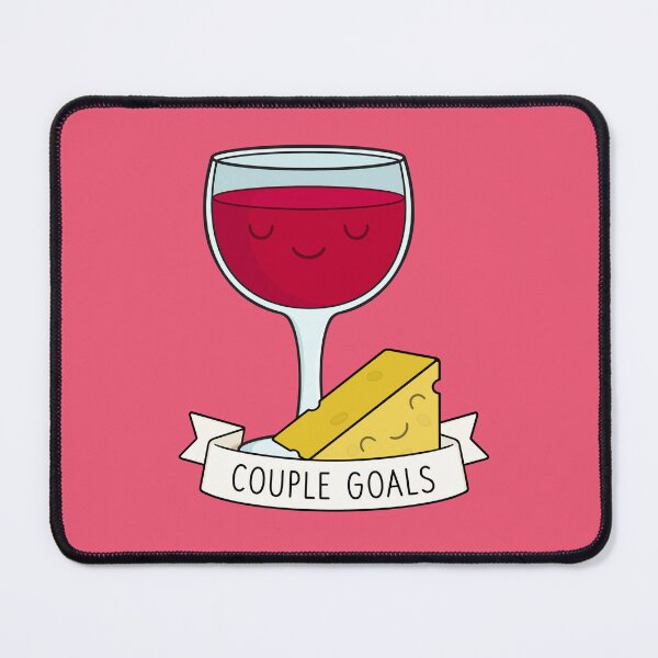 Item preview, Cute Cheese and Wine designed and sold by BaconPancakes21.