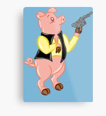 Ham Solo Metal Print