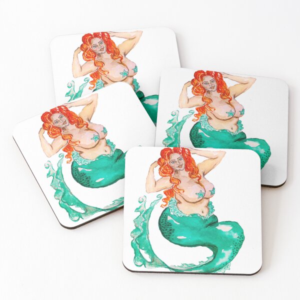 Item preview, Body positive mermaid  designed and sold by HelenaPremudra.