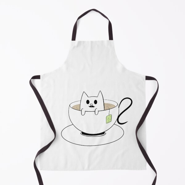 Item preview, Fancy Cat in a Teacup designed and sold by Judgy Cat Designs.