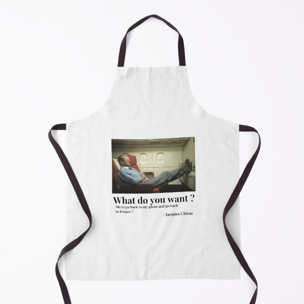 Item preview, What do yo want? - Jacques Chirac sleeps on a plane designed and sold by TheFrenchyClub.